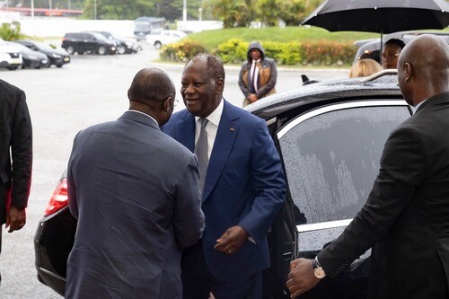 Alassane Ouattara de retour