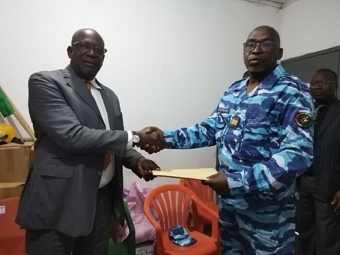 Commandant police municipale Bouaké