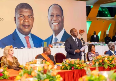 Le Président Angolais Joao Lourenco en Côte d'Ivoire
