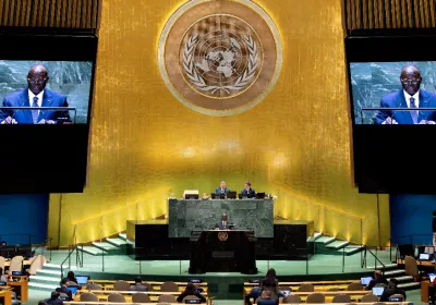 Le vice-président Tiémoko M. Koné à la 79è Session Ordinaire de l’Assemblée Générale de l’ONU