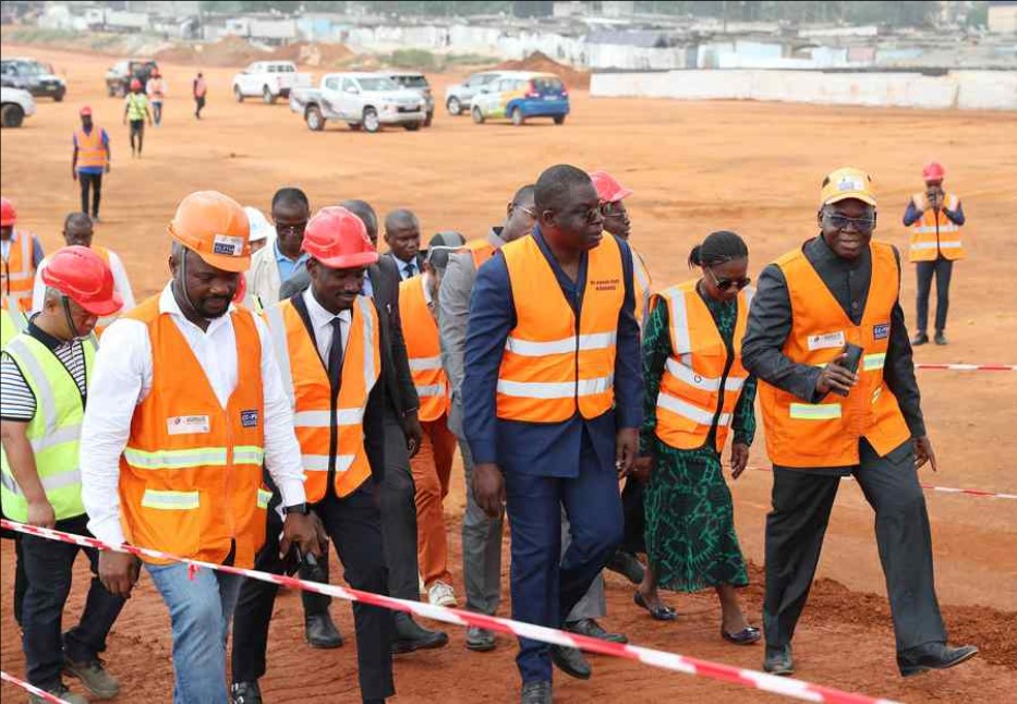 Amedee Kouakou chantier